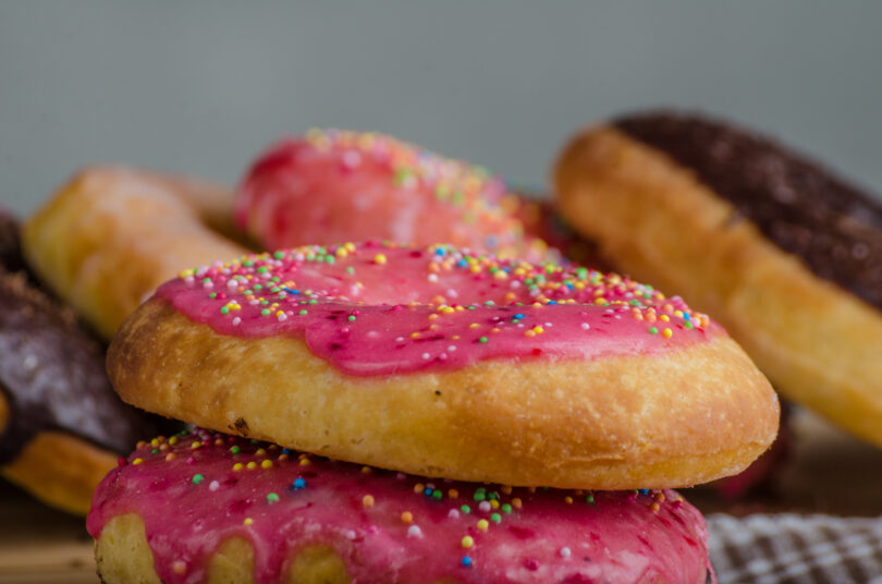 Homemade donuts Sucrose Ester