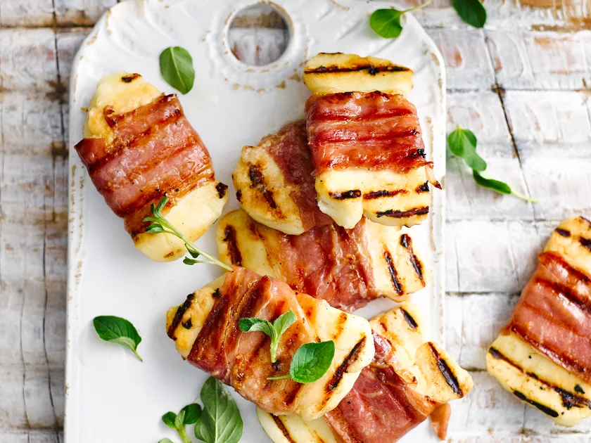HL0795B02C-1 Halloumi Prosciutto Bites