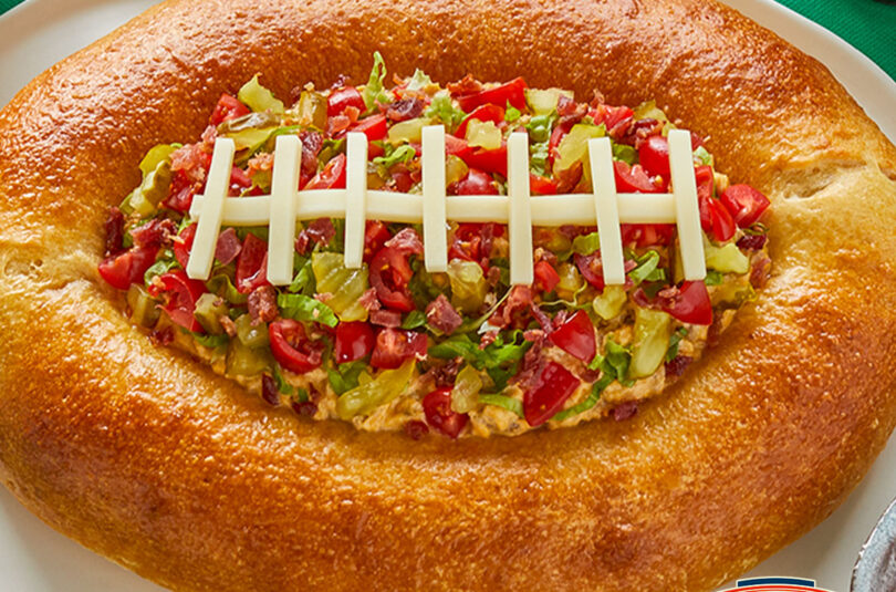 bacon-cheeseburger-football-dip-social-wlogo-DFW (1) Bacon Cheeseburger Football Dip