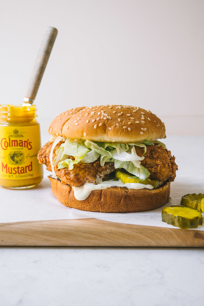 OLYMPUS DIGITAL CAMERA Hot and Spicy Fried Chicken Sandwich