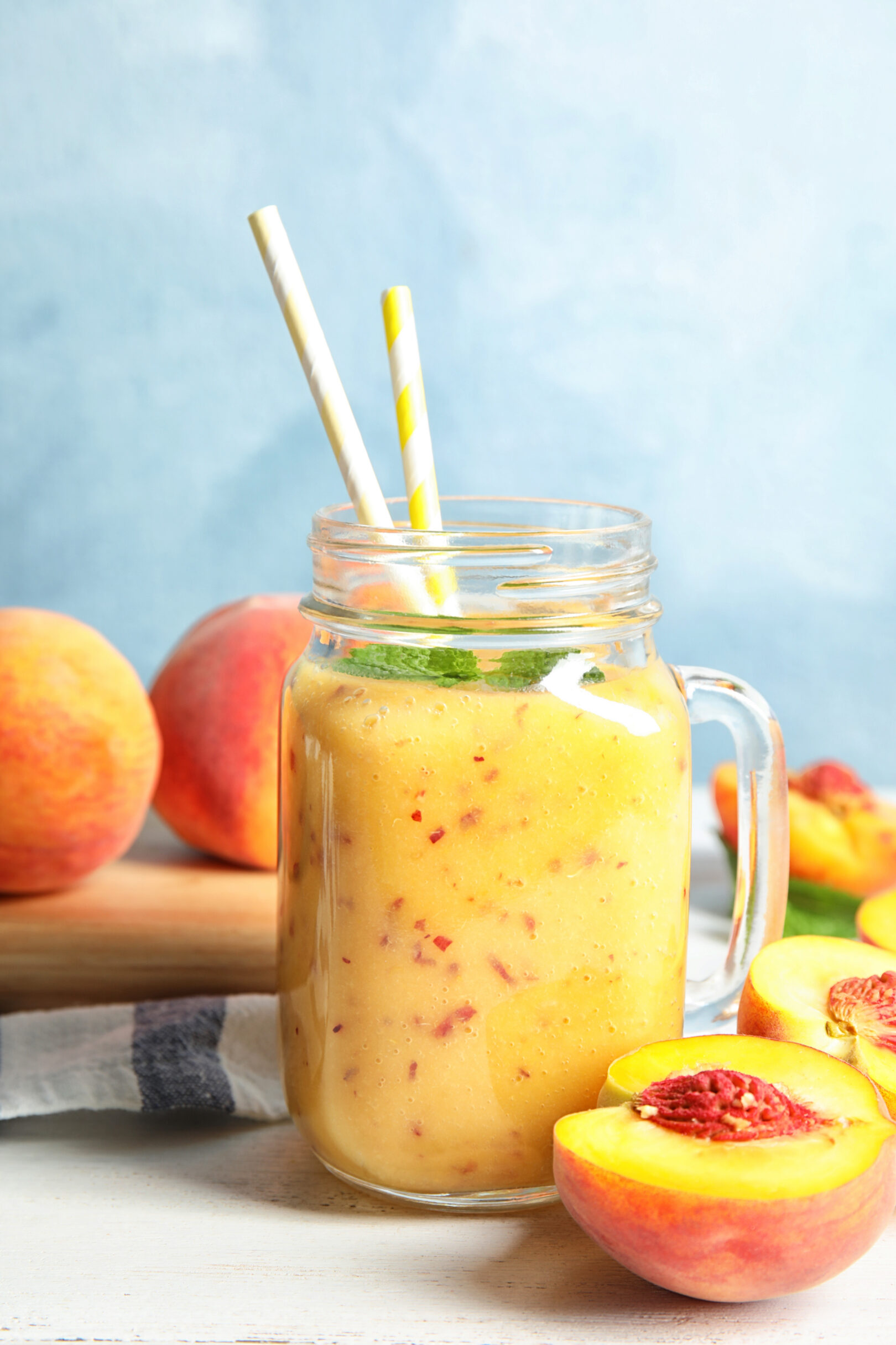 Peach, Mango & Banana Frozen Smoothie