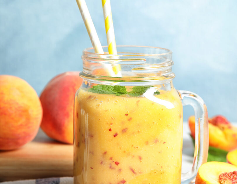 Peach, Mango & Banana Frozen Smoothie